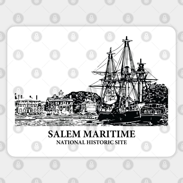 Salem Maritime National Historic Site Sticker by Lakeric